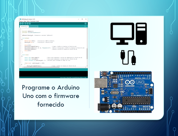 programação kit sensor ph